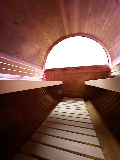 Onyxia Barrel Outdoor Sauna