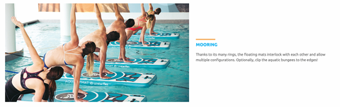 AQUAFITMAT Floating mat for pools